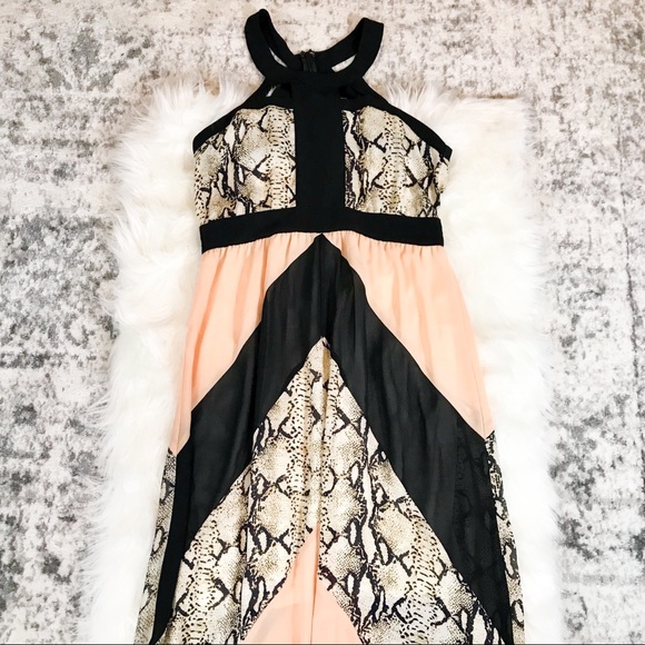 Flying Tomato Dresses & Skirts - flying tomato snake print maxidress size L